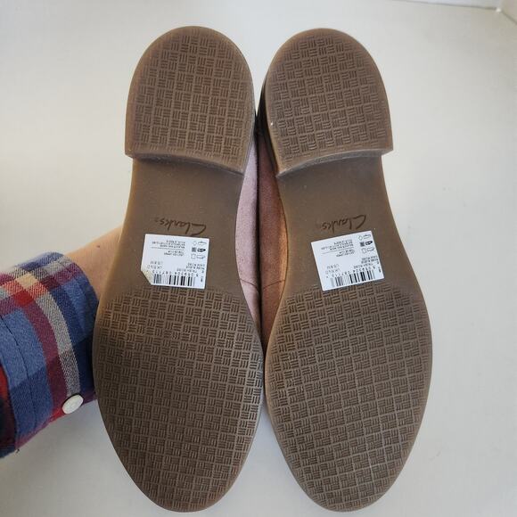 Clarks Trish Rose, Rose Suede US 8 - Picture 8 of 10